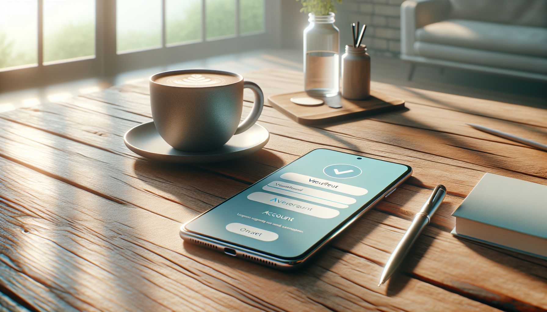 JUARAGO portal on smartphone in a calm setting for responsible adult entertainment