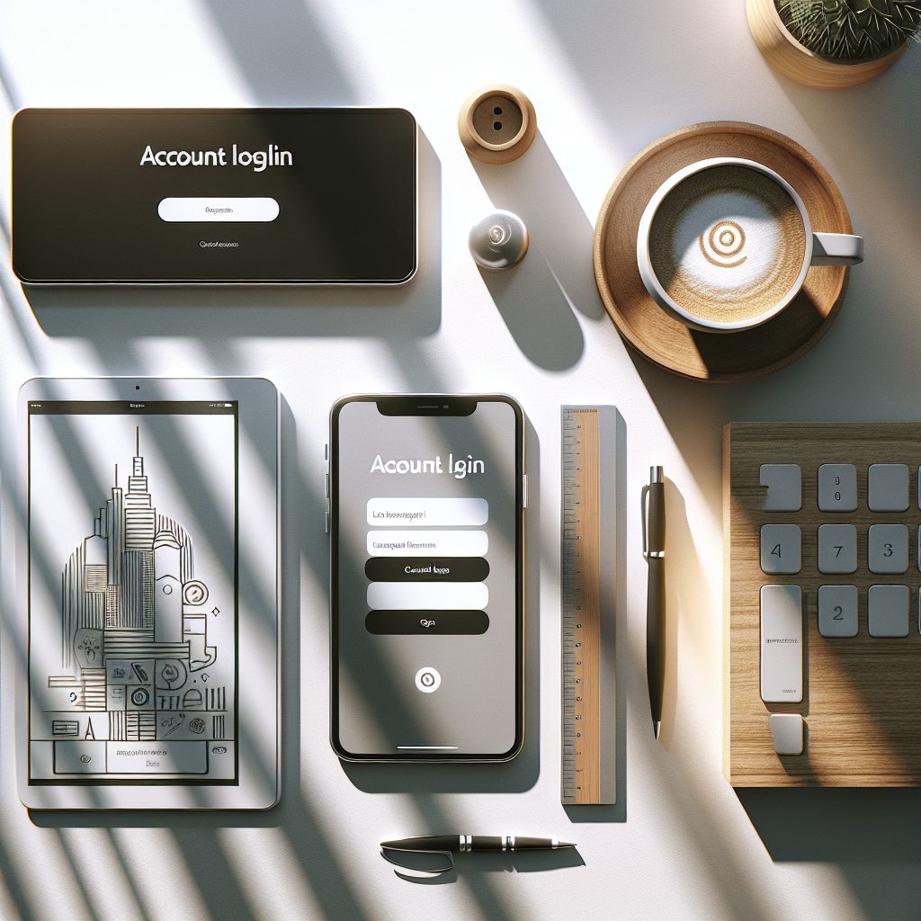 JUARAGO login guide shown on digital devices with a clean and easy sign-in process