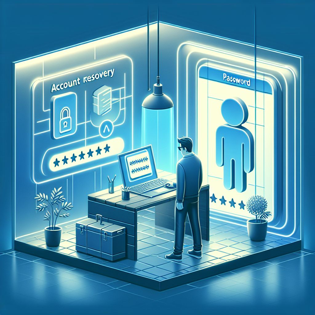 JUARAGO account support and recovery tools on a modern mobile interface